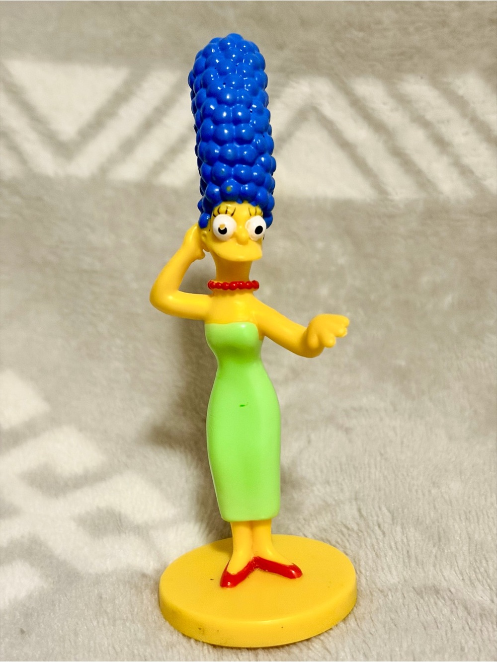 Vintage 2003 Marge Simpson 4” Figure- Kellogg's cereal promotional prize.